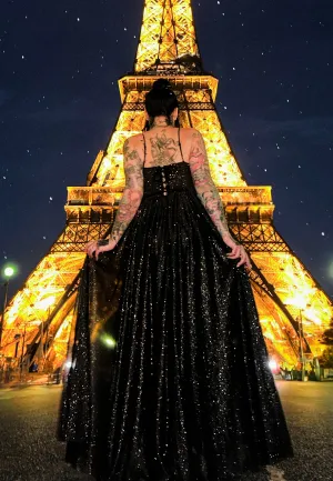 Foxblood - Paris Evening Gown Black - Dress