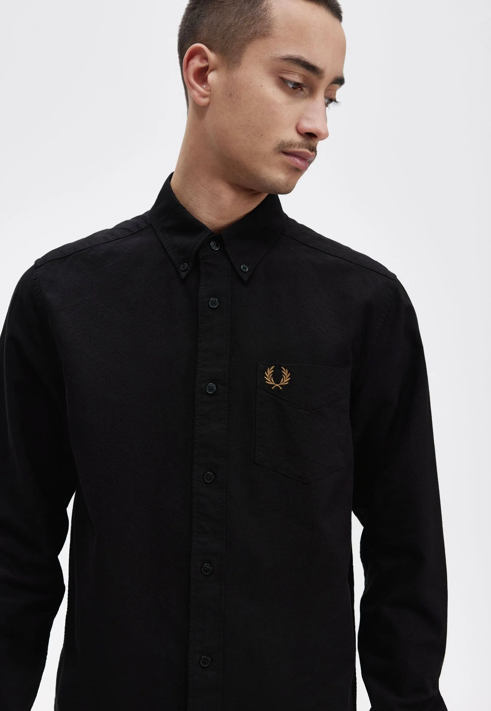 Fred Perry - Oxford Black - Shirt