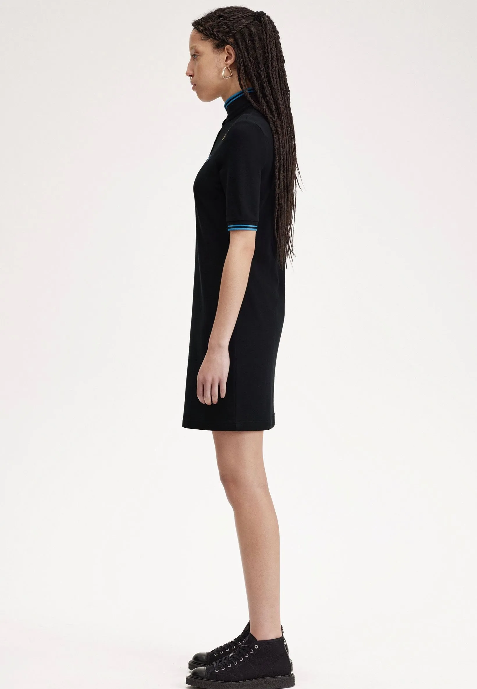 Fred Perry x Amy Winehouse - Tipped Pique Black - Dress