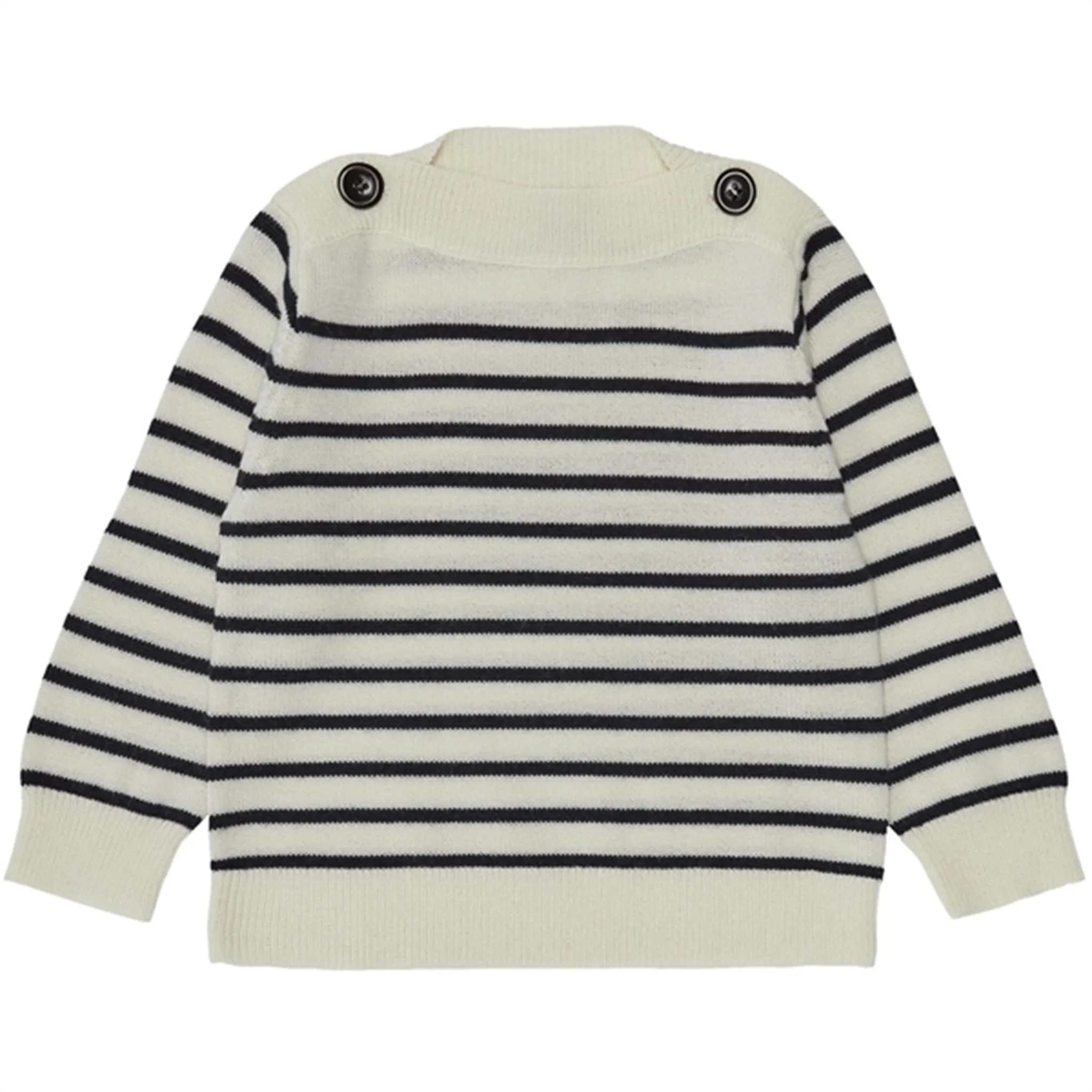 FUB Baby Boatneck Blouse Ecru/Dark Navy