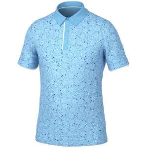 Galvin Green Mannix Polo Shirt - Alaskan Blue/Navy