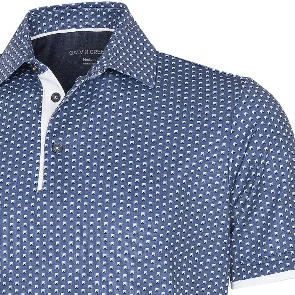 Galvin Green Mark V8  Polo Shirt - Ensign Blue/Navy