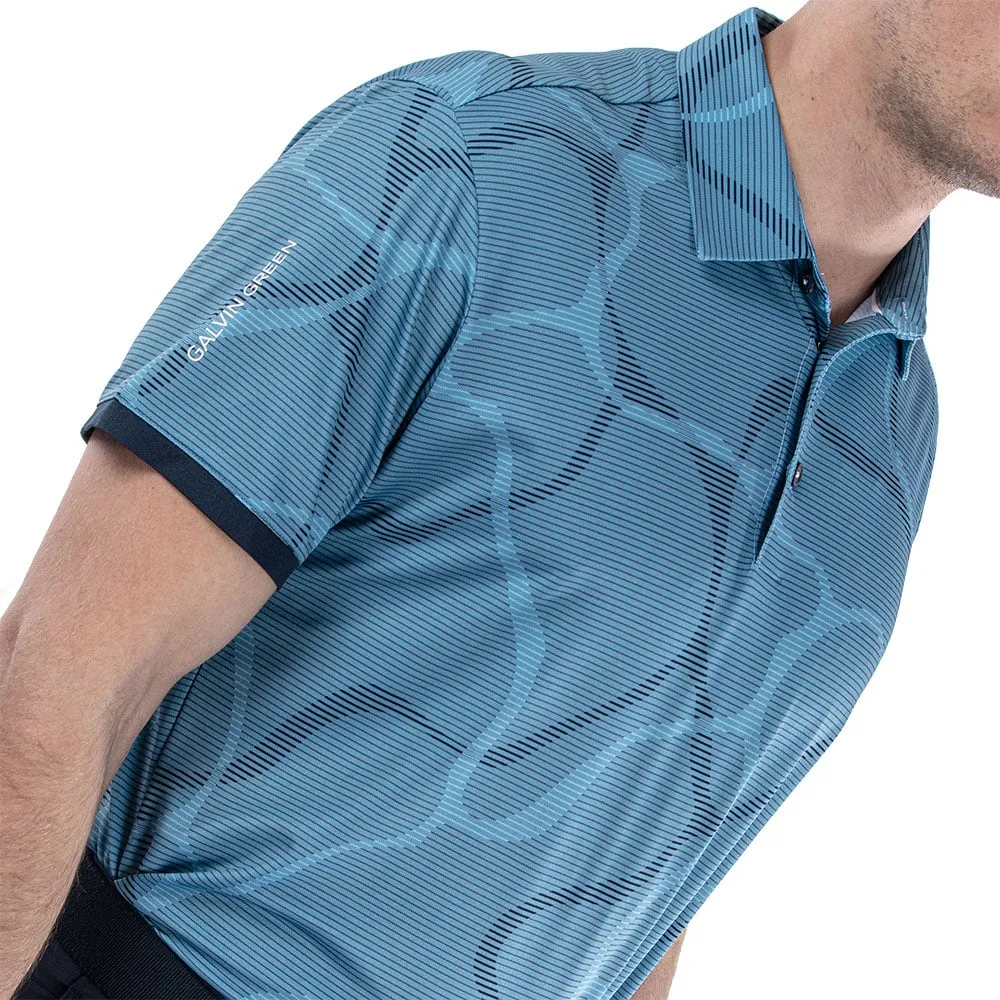 Galvin Green Markos Ventil8  Polo Shirt - Ensign Blue/Navy