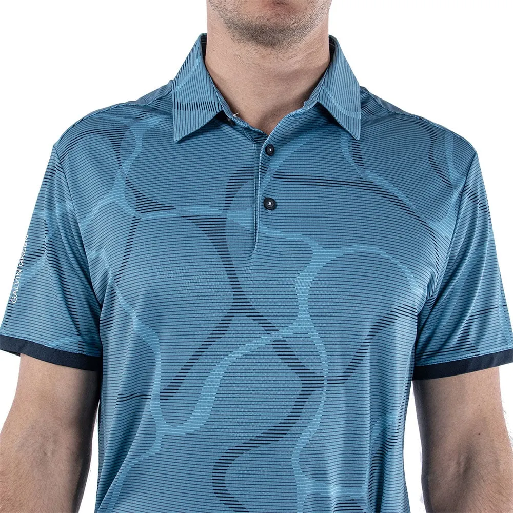 Galvin Green Markos Ventil8  Polo Shirt - Ensign Blue/Navy