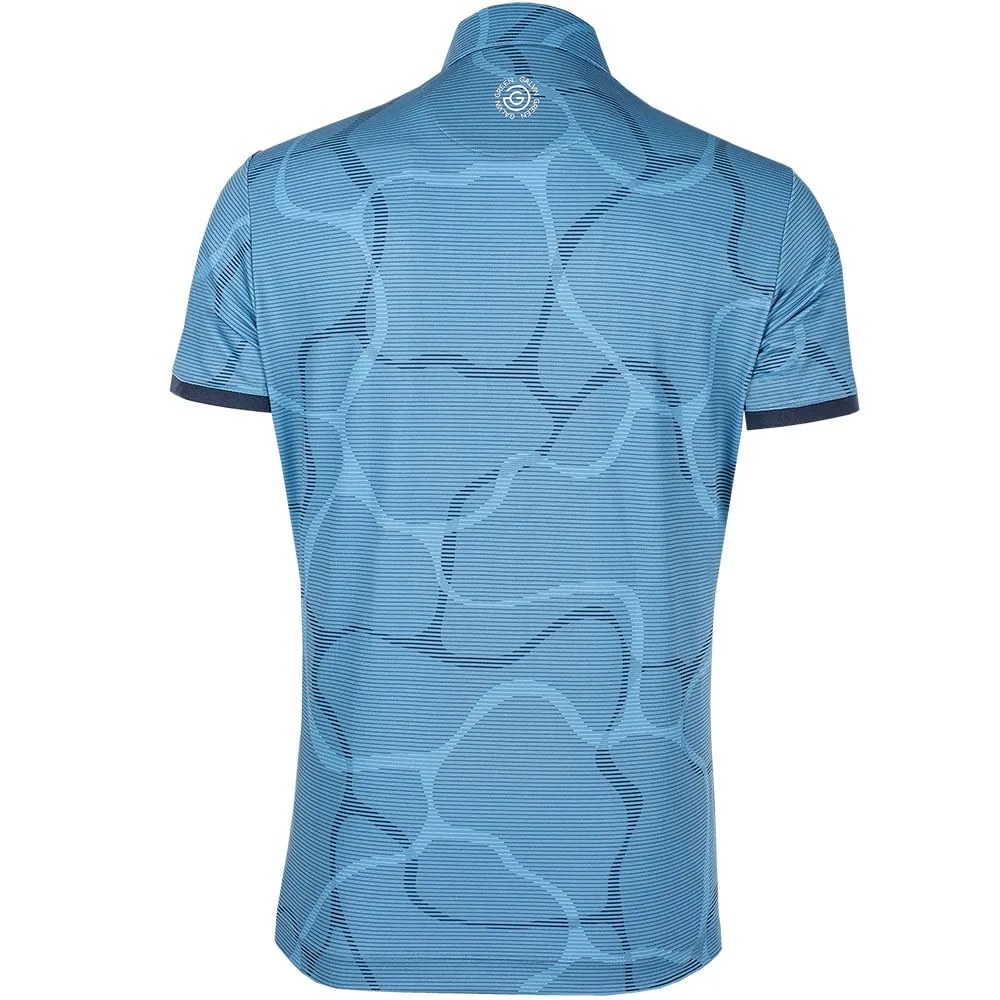 Galvin Green Markos Ventil8  Polo Shirt - Ensign Blue/Navy