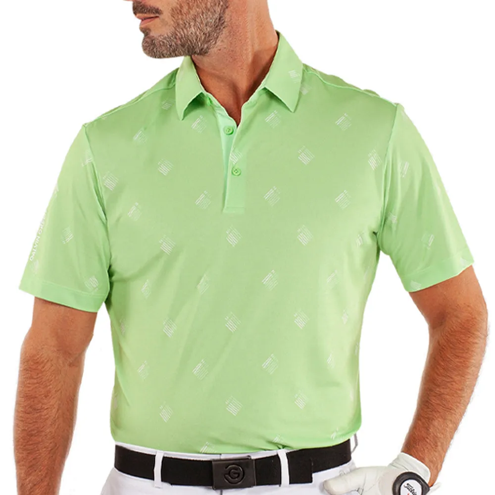 Galvin Green Memo Polo Shirt - Fresh Green