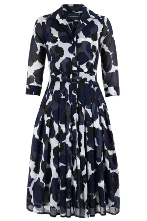 Giraffe Dot Audrey Dress #4