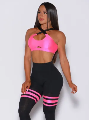 Glow Sports Bra Bombshell
