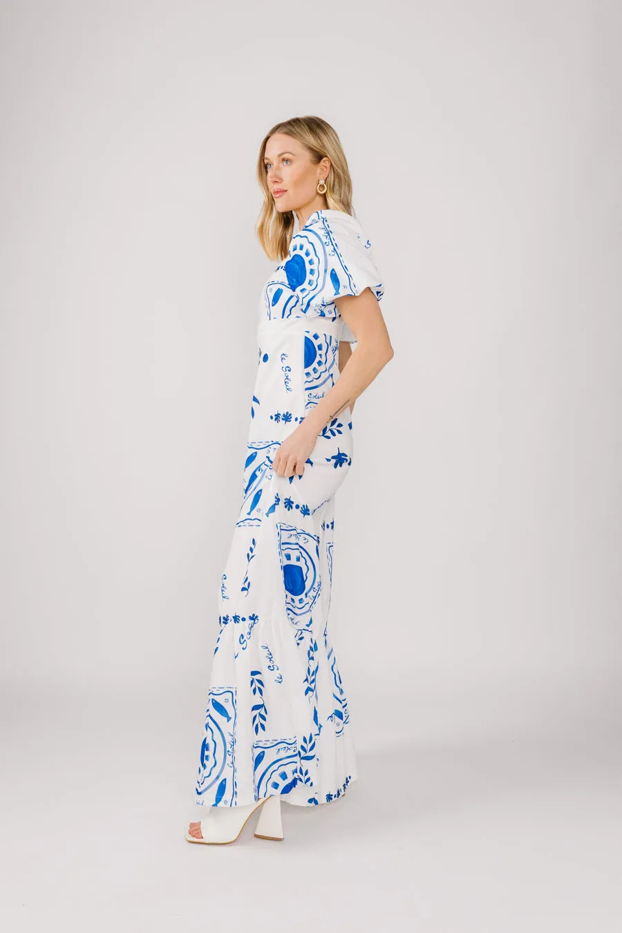 Greek Goddess Maxi Dress