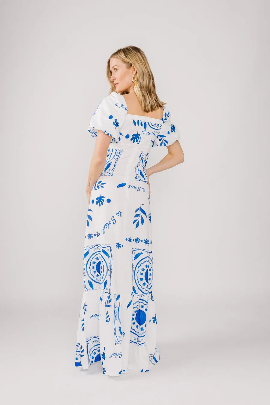 Greek Goddess Maxi Dress