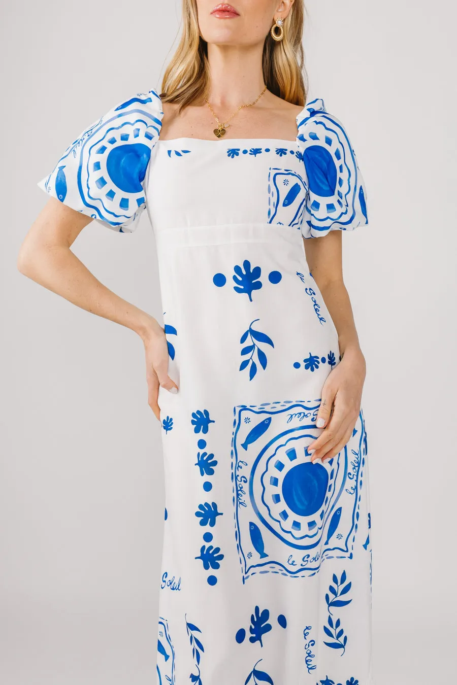 Greek Goddess Maxi Dress