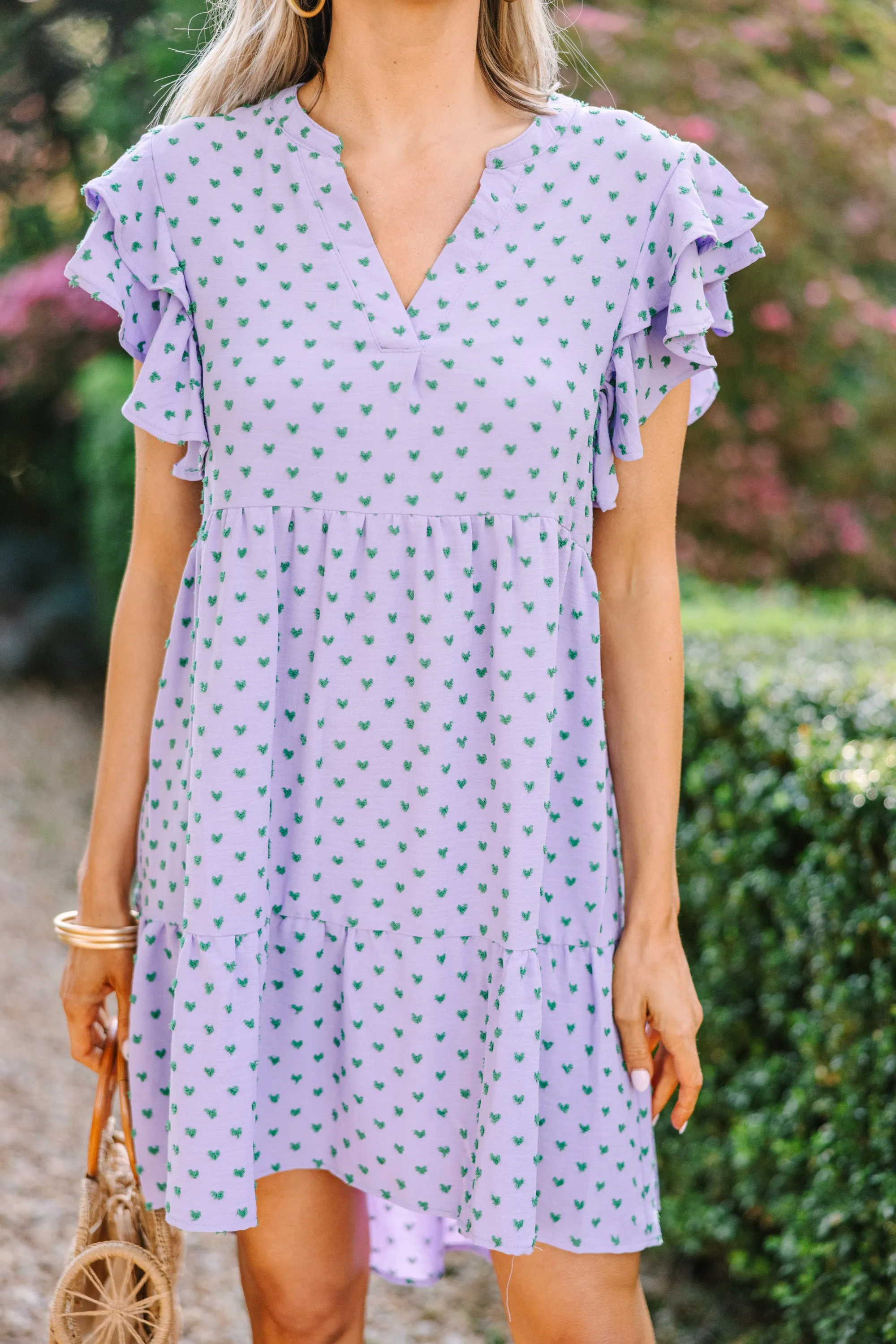 Have It Your Way Lavender Purple Babydoll Dress