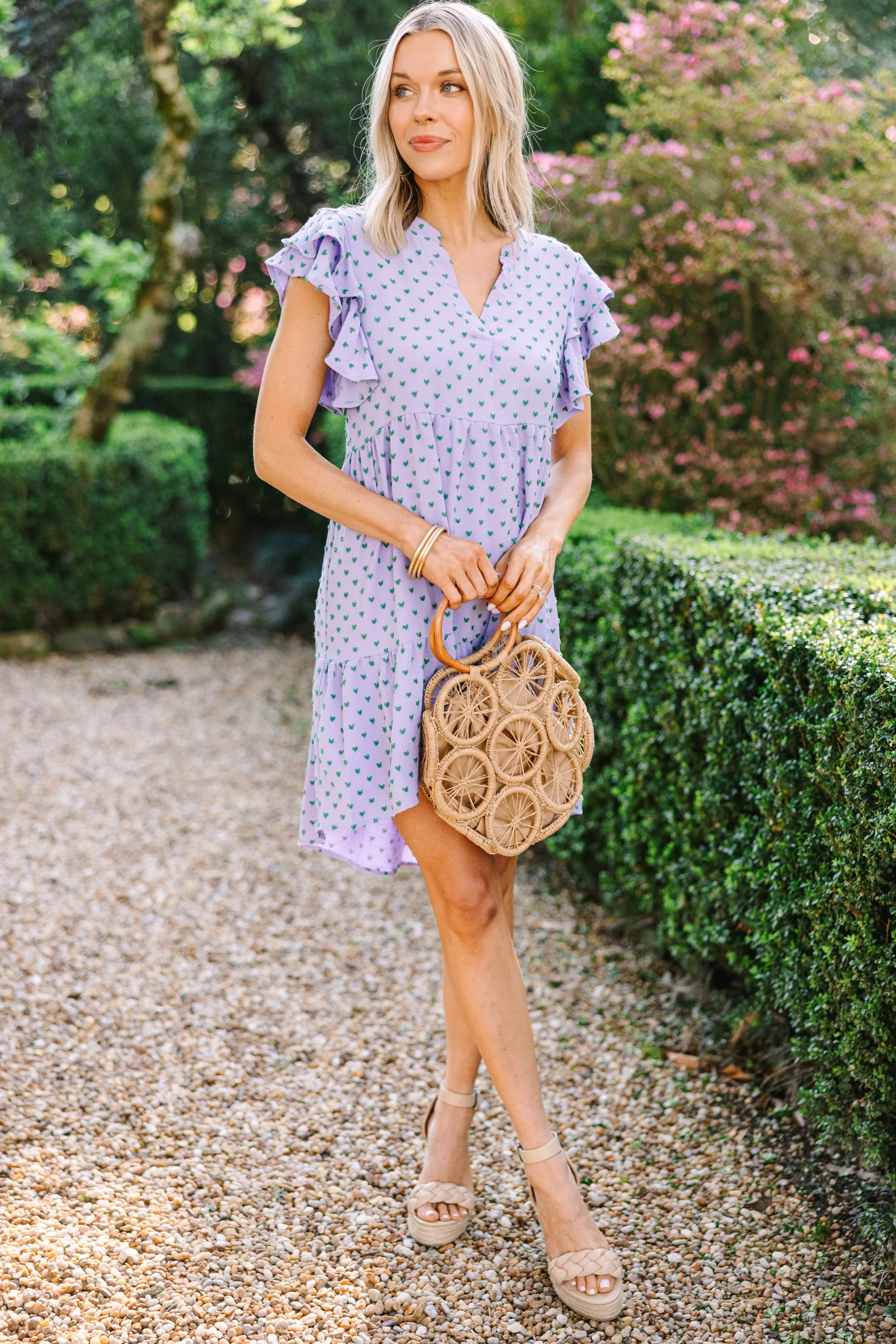 Have It Your Way Lavender Purple Babydoll Dress