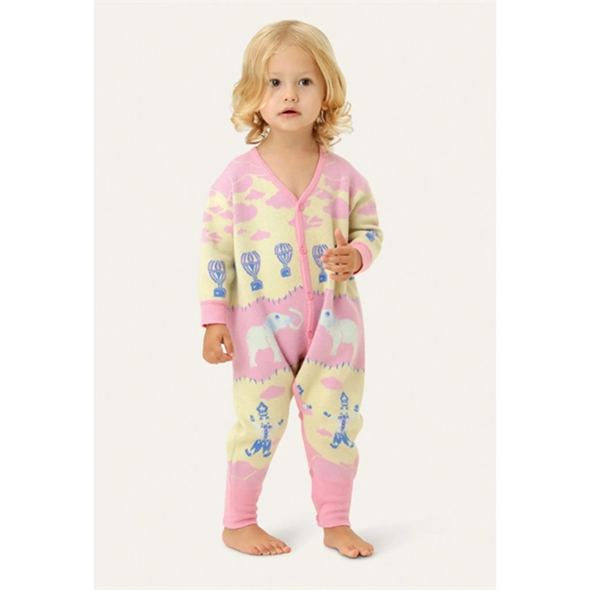 HELMSTEDT Ami Onesie Pink Sky