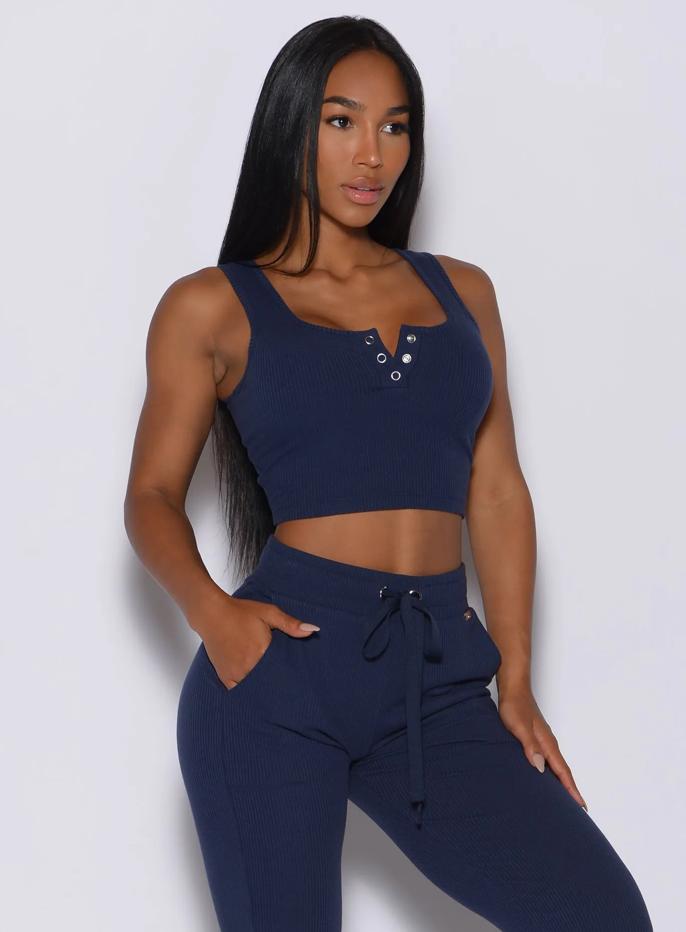 Henley Long Bra Bombshell