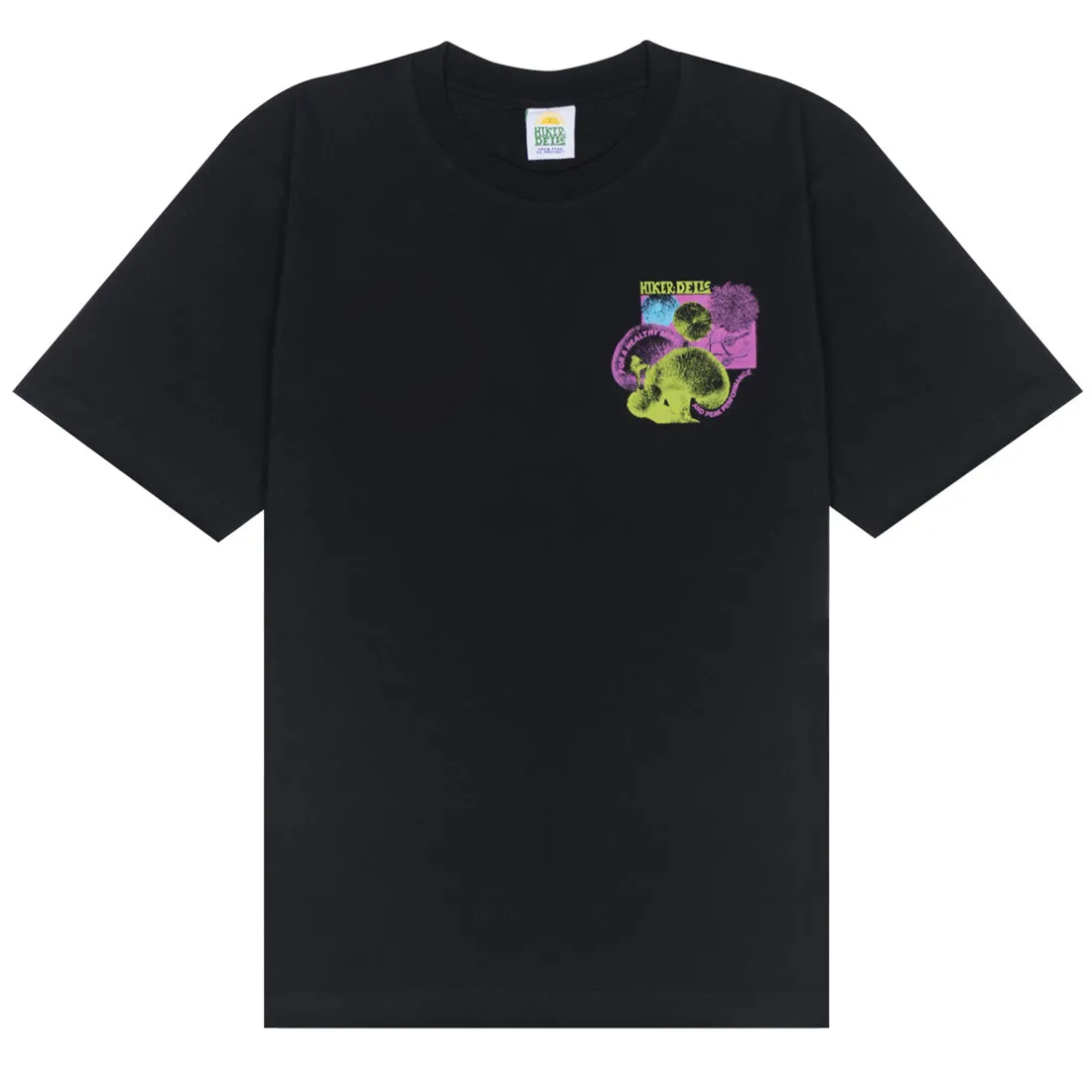 Hikerdelic Sporeswear SS T-Shirt Black
