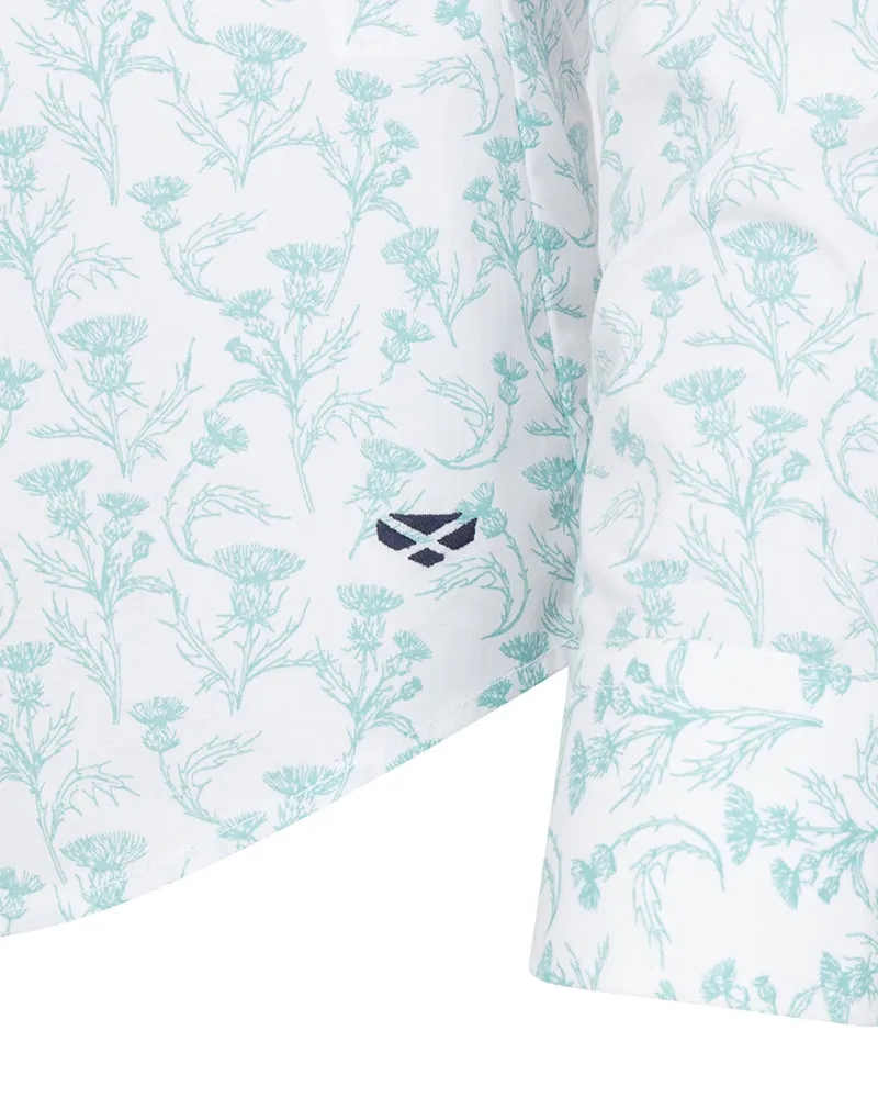 Hoggs Thistle Print Shirt