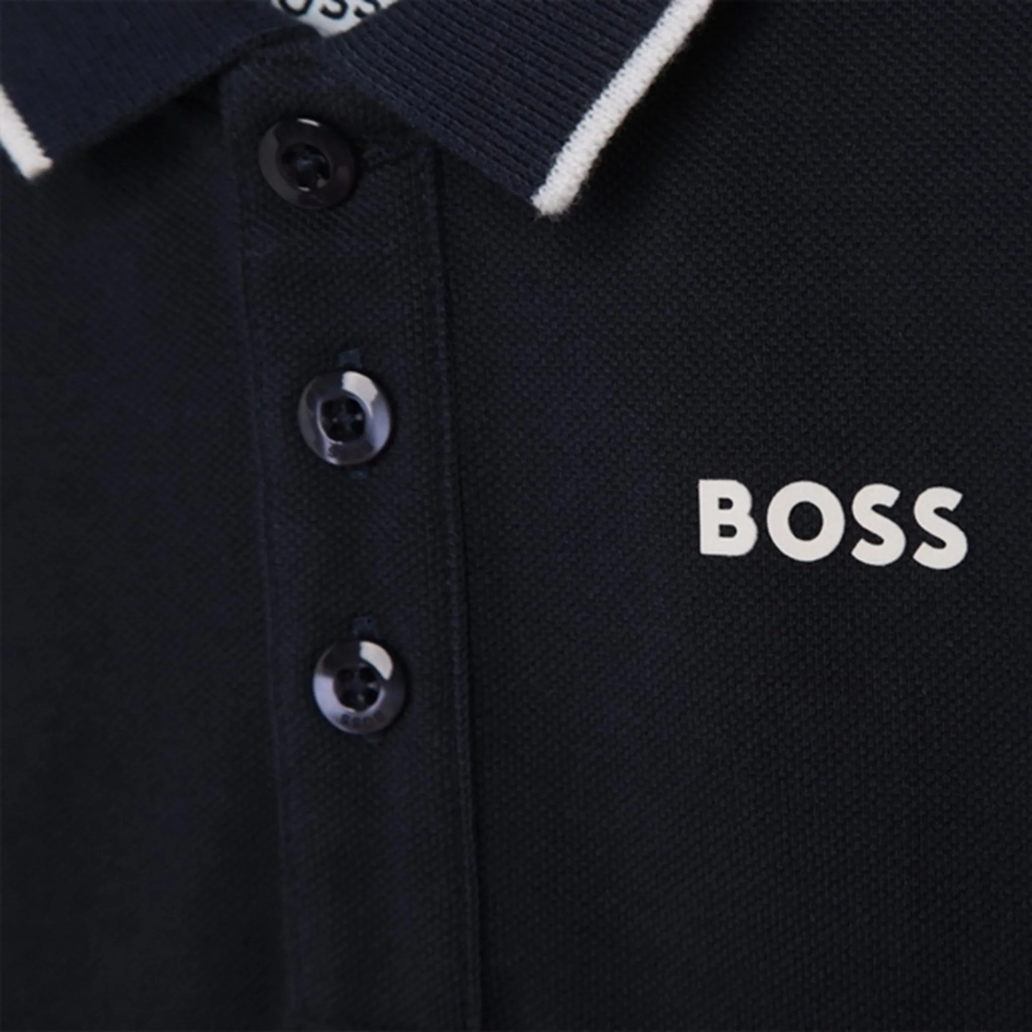 Hugo Boss Baby Short Sleeve Polo Navy