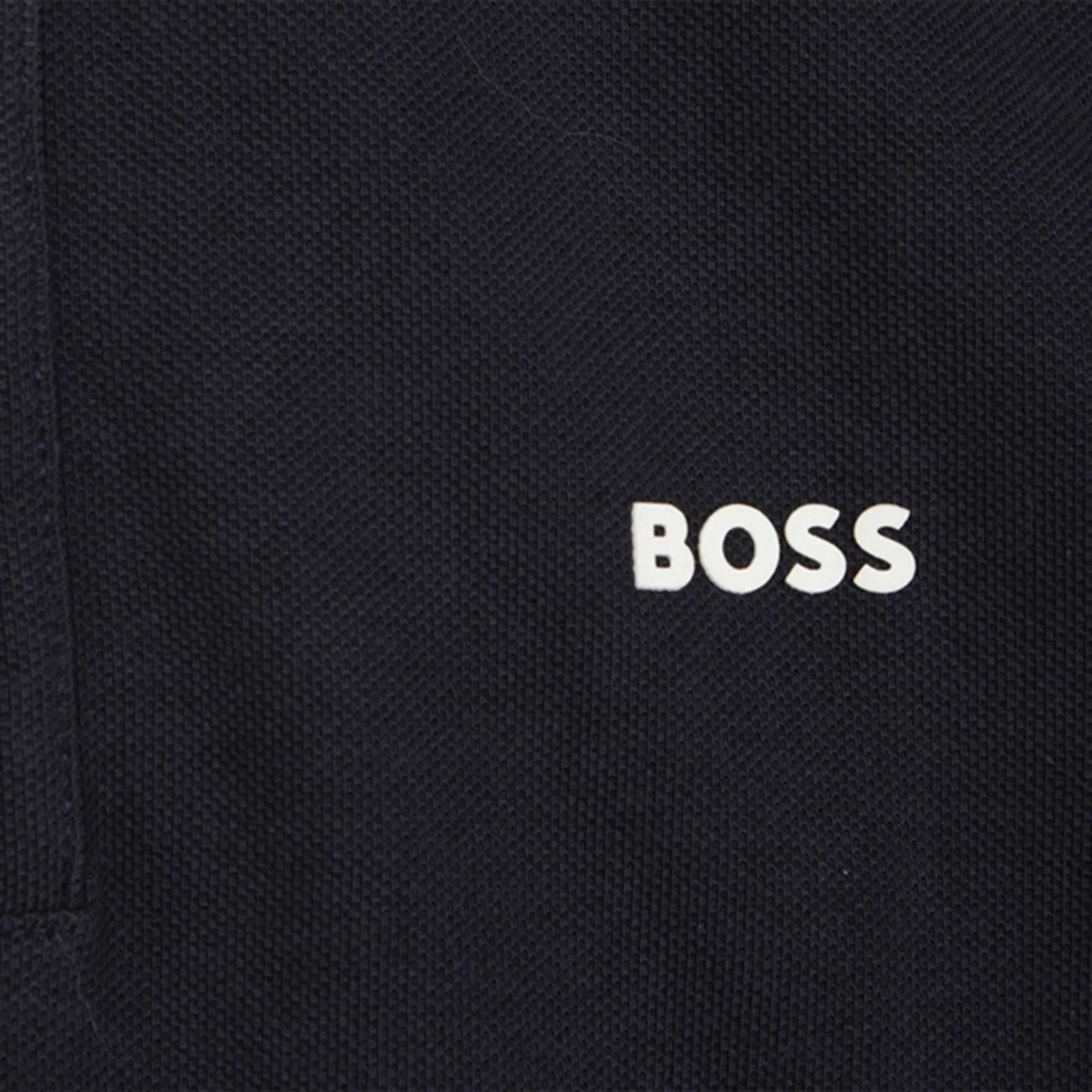 Hugo Boss Navy Polo Short Sleeved