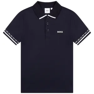 Hugo Boss Short Sleeve Polo Navy