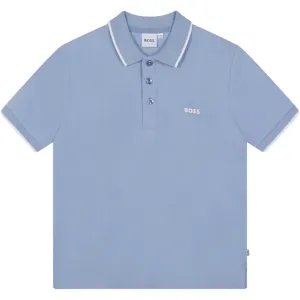 Hugo Boss Short Sleeve Polo Pale Blue