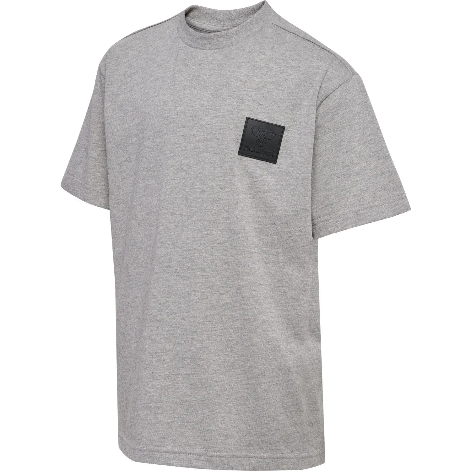 Hummel Grey Melange Clean T-Shirt S/S