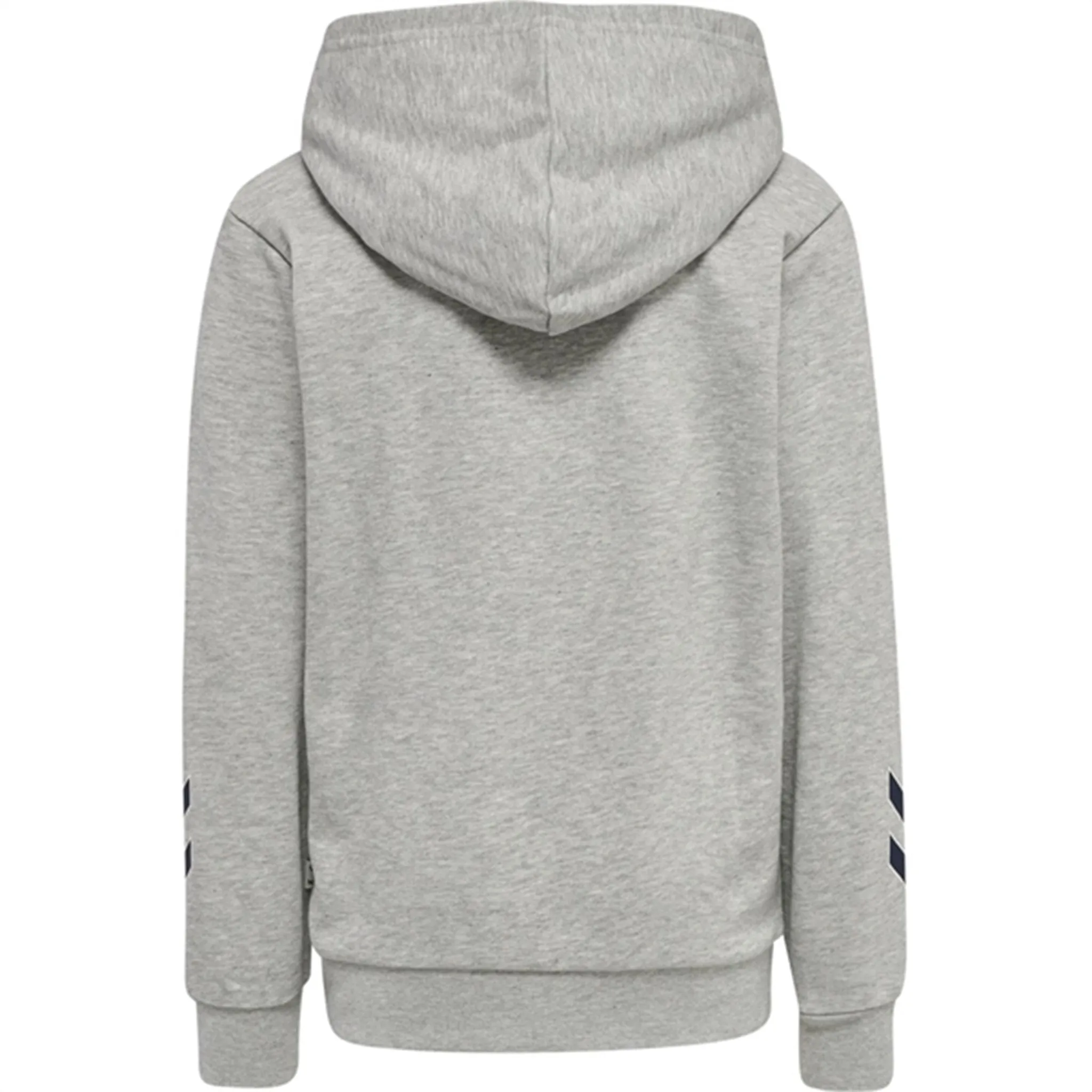 Hummel Light Grey Melange Geography Hoodie