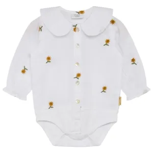 Hust & Claire Baby Ivory Bernadette Romper