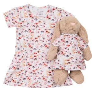 Hust & Claire Baby White Madia Body Dress