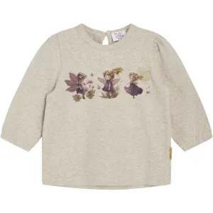 Hust & Claire Beige Melange Alma Blouse