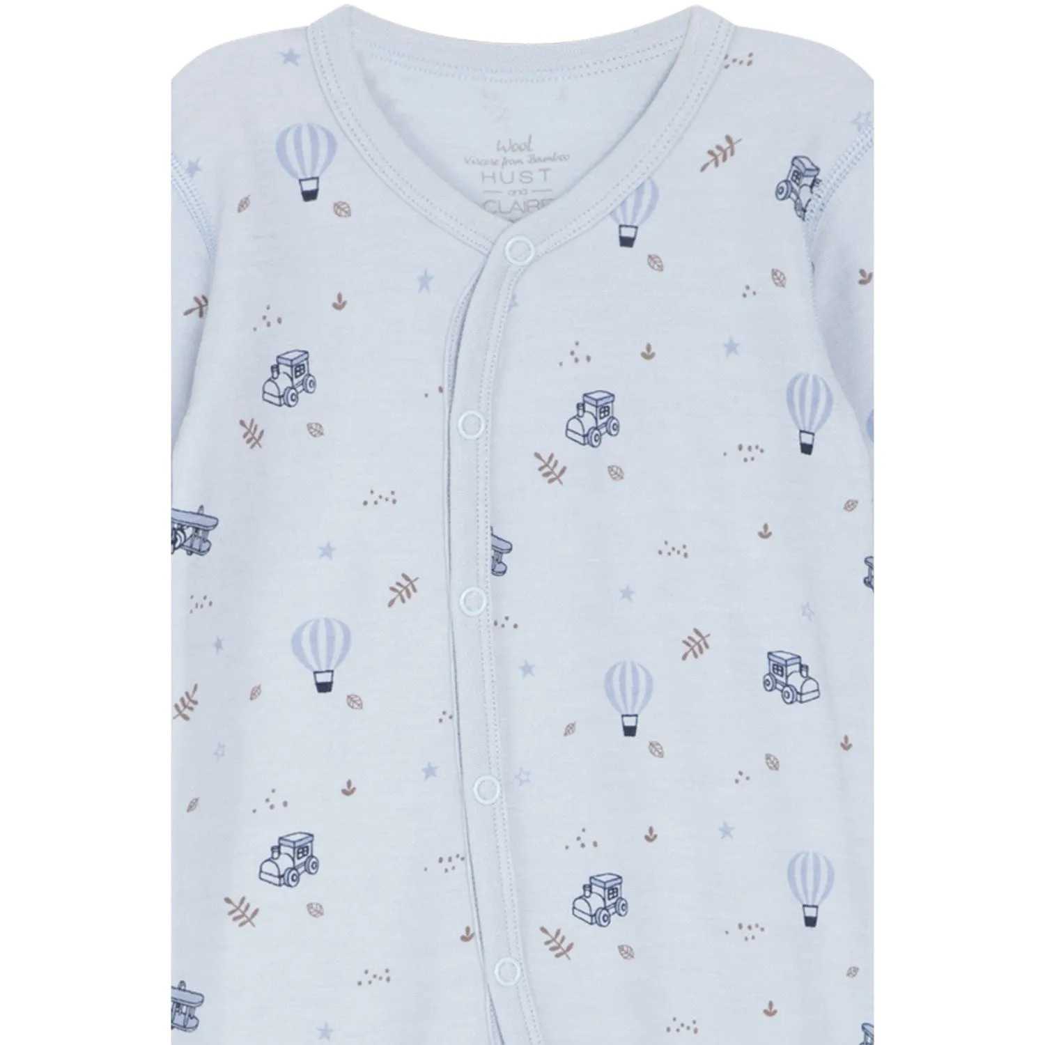 Hust & Claire Cloud blue Baby Manu Full suit
