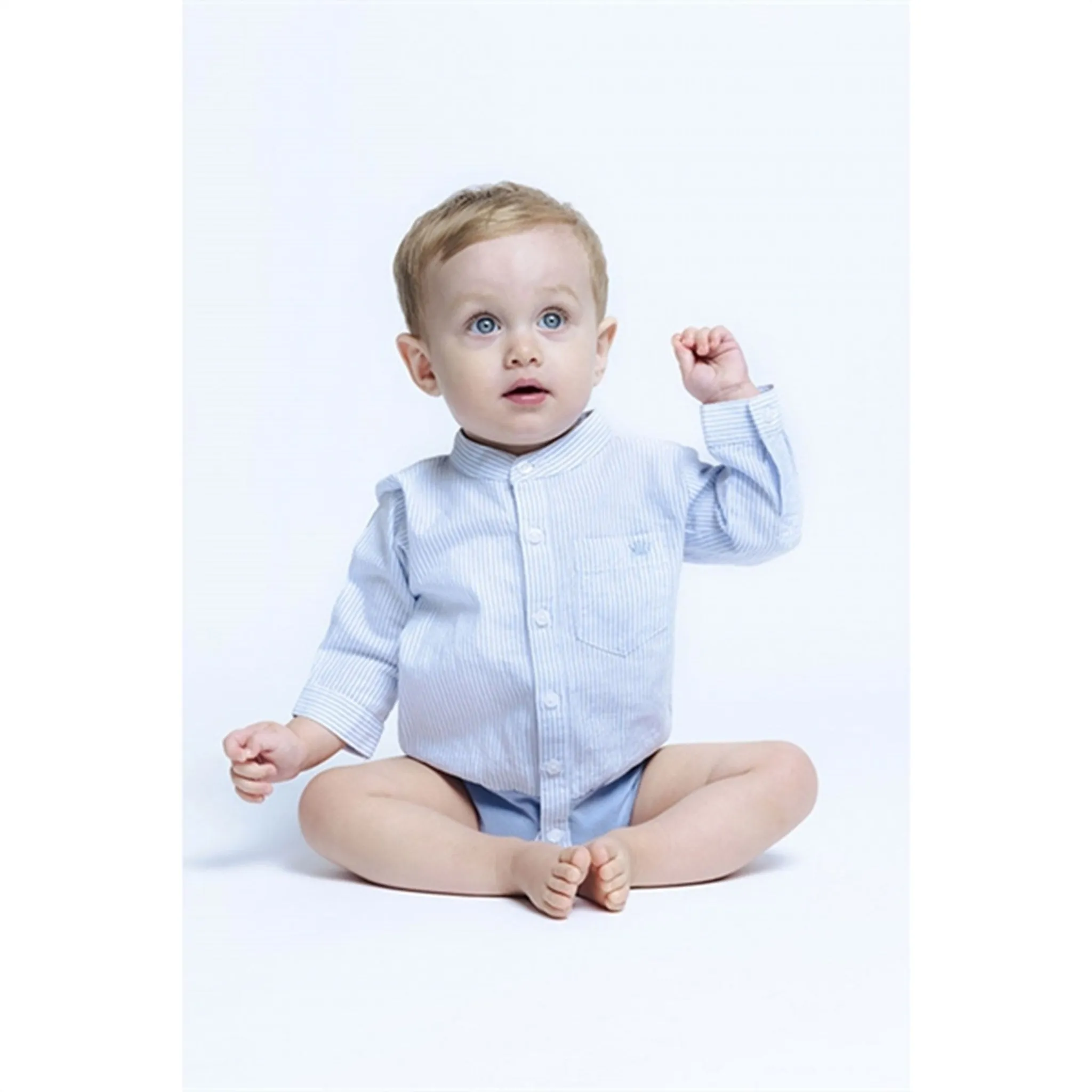 Hust & Claire Light Blue Bertil Shirt Body