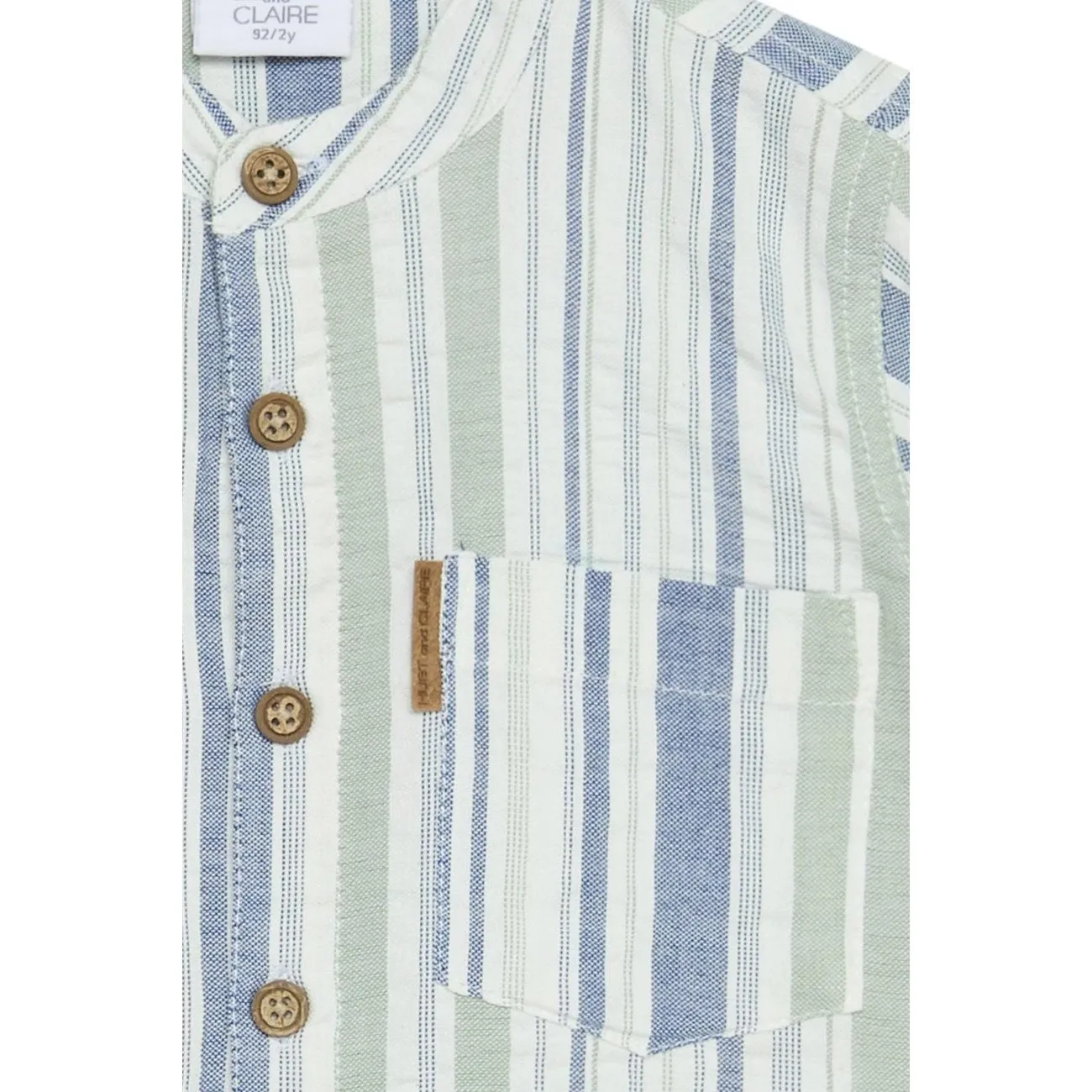 Hust & Claire Mini Jade Green Reik Shirt