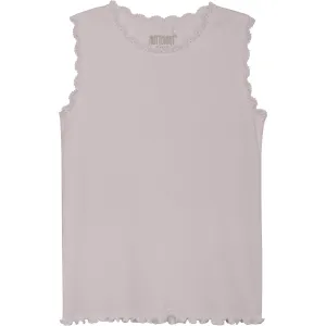 Huttelihut Cloud Gray Tank Top Rib