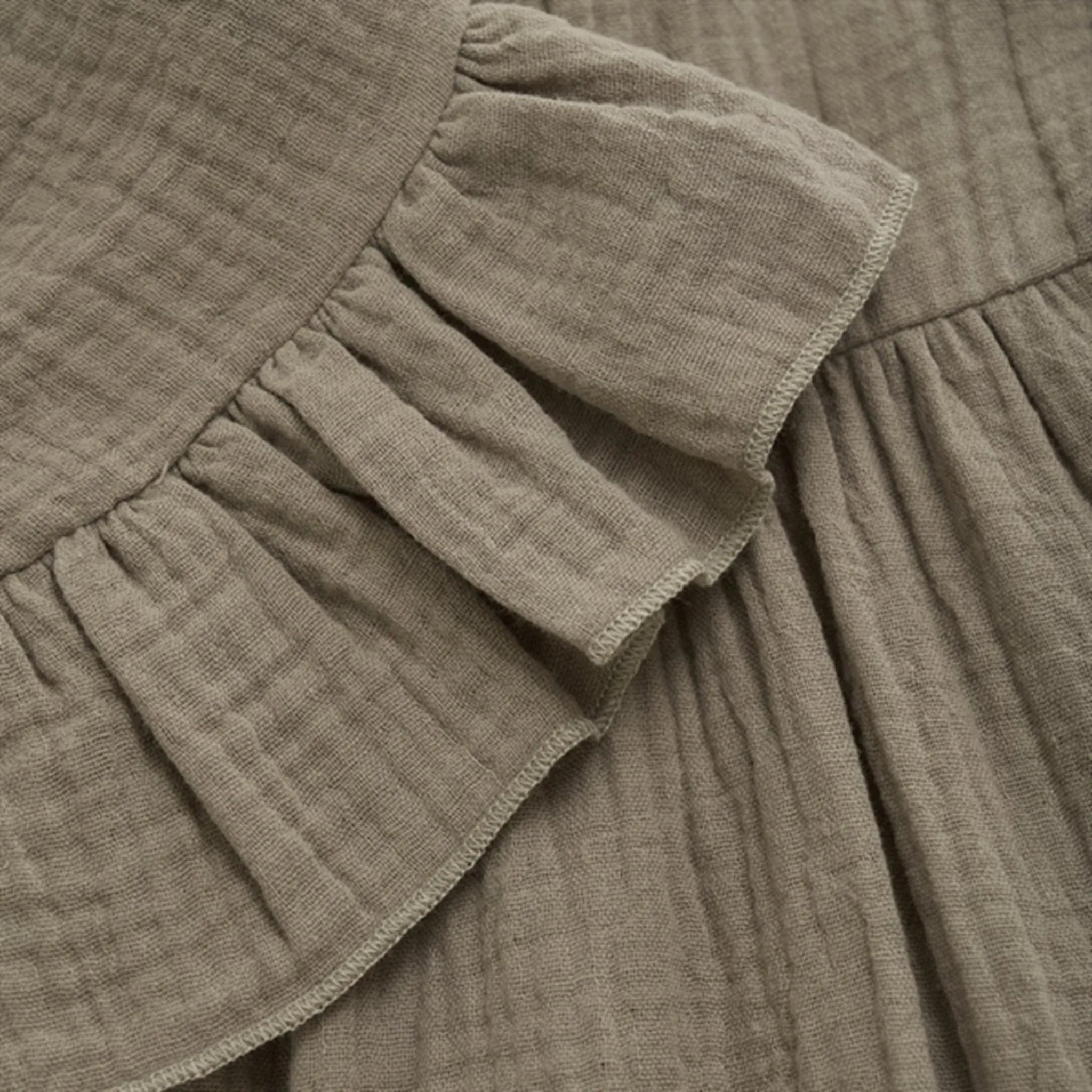 Huttelihut Muslin Silver Sage Dress