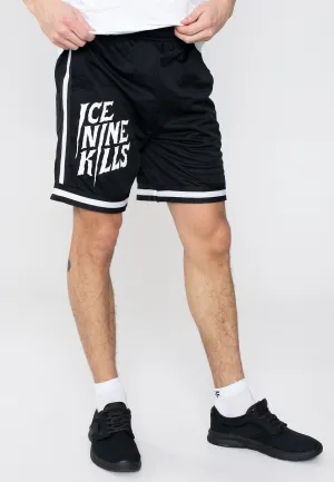 Ice Nine Kills - Logo White Striped  - Shorts