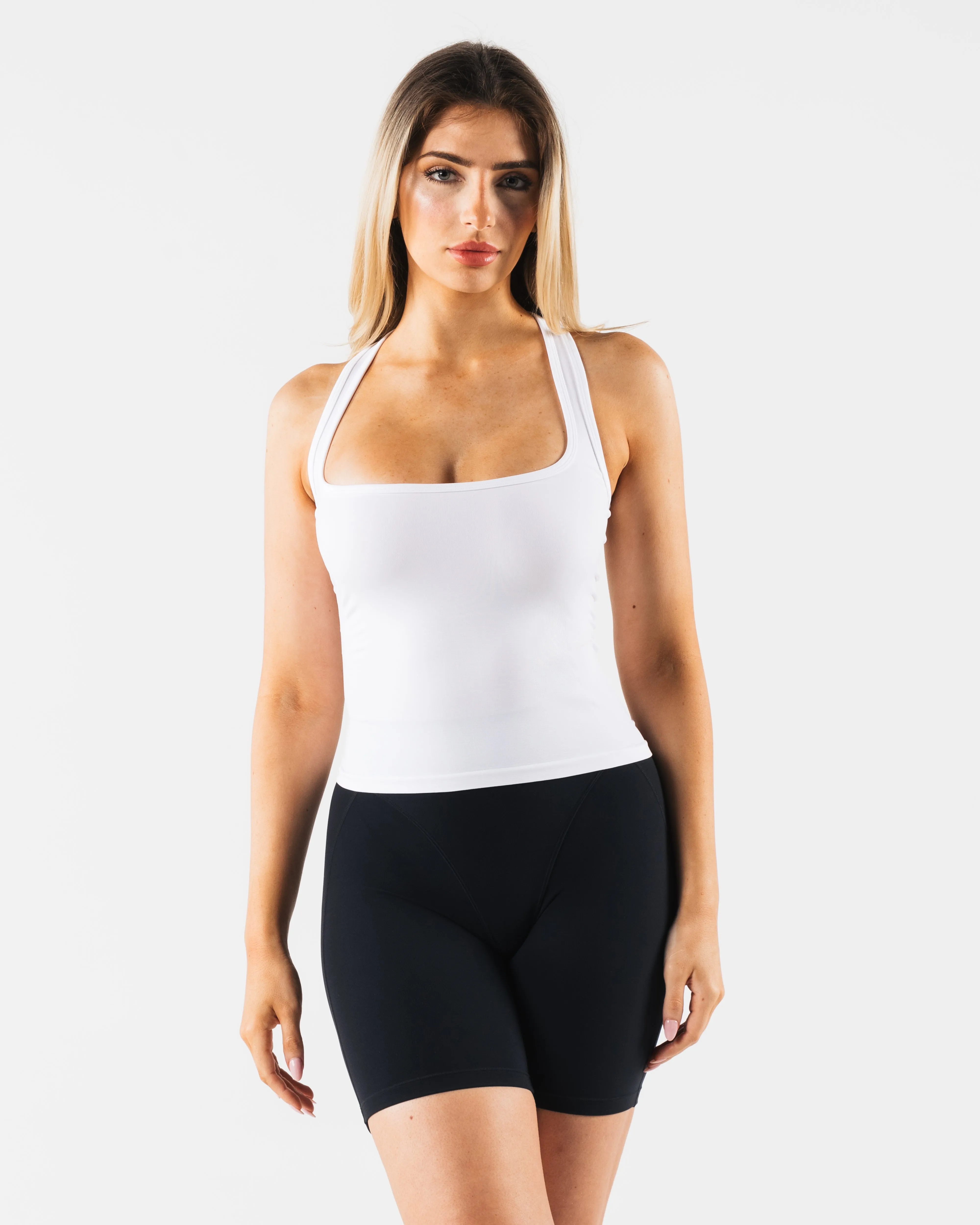Ice Tank - White Alphalete Athletics