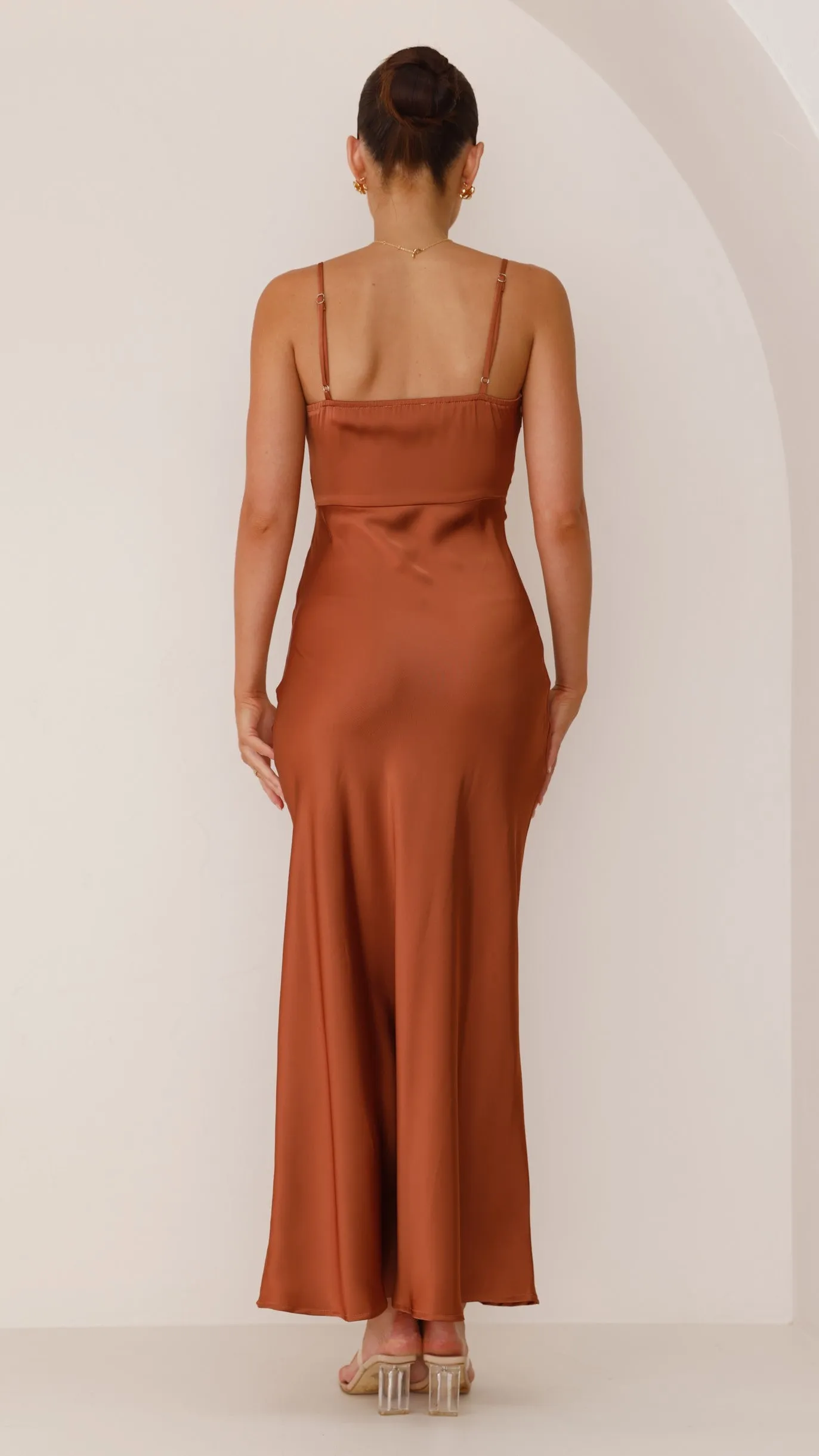 Ilana Maxi Dress - Copper Billy J