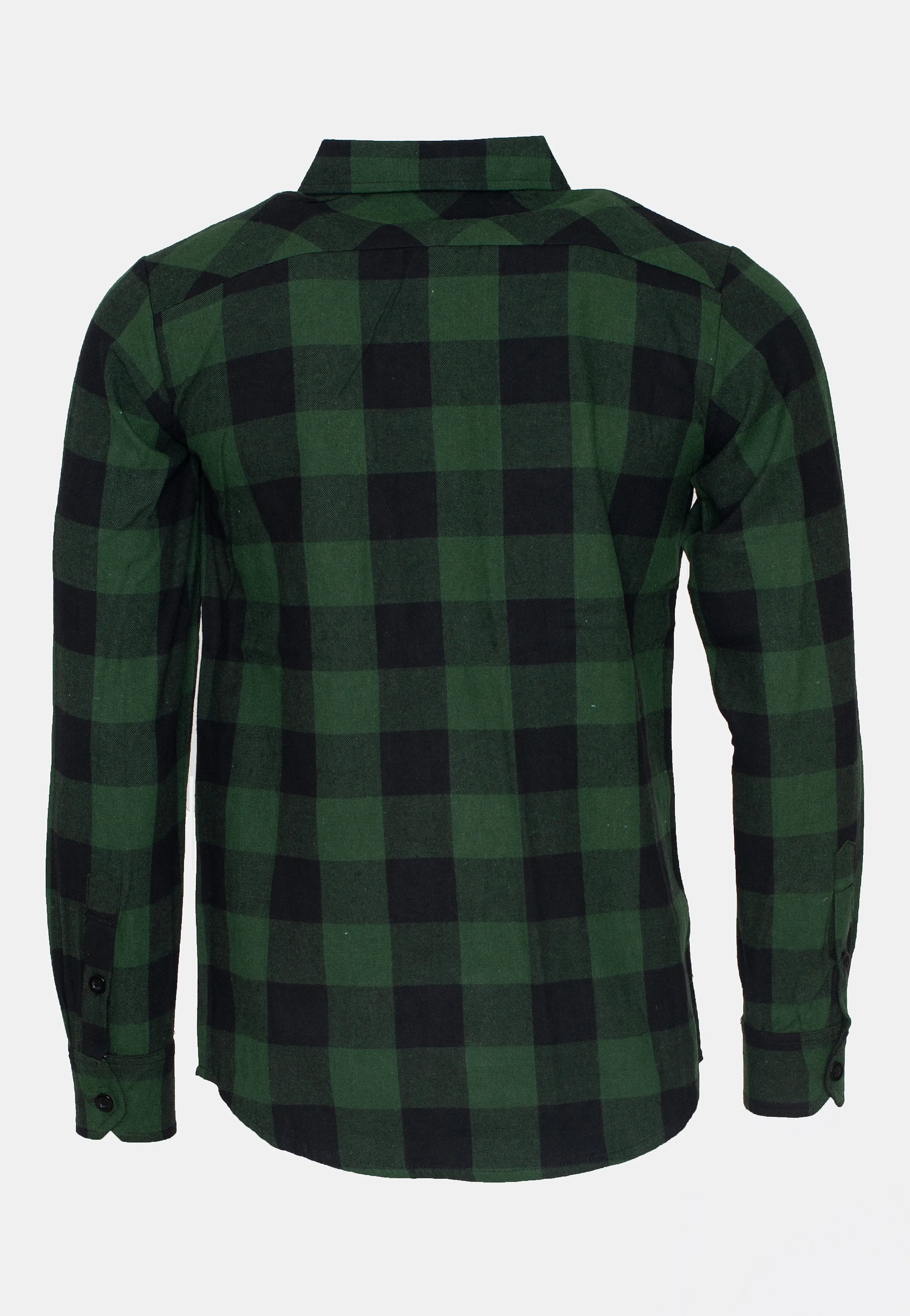 Ironnail - Hooft Black/Forestgreen Flanell - Shirt