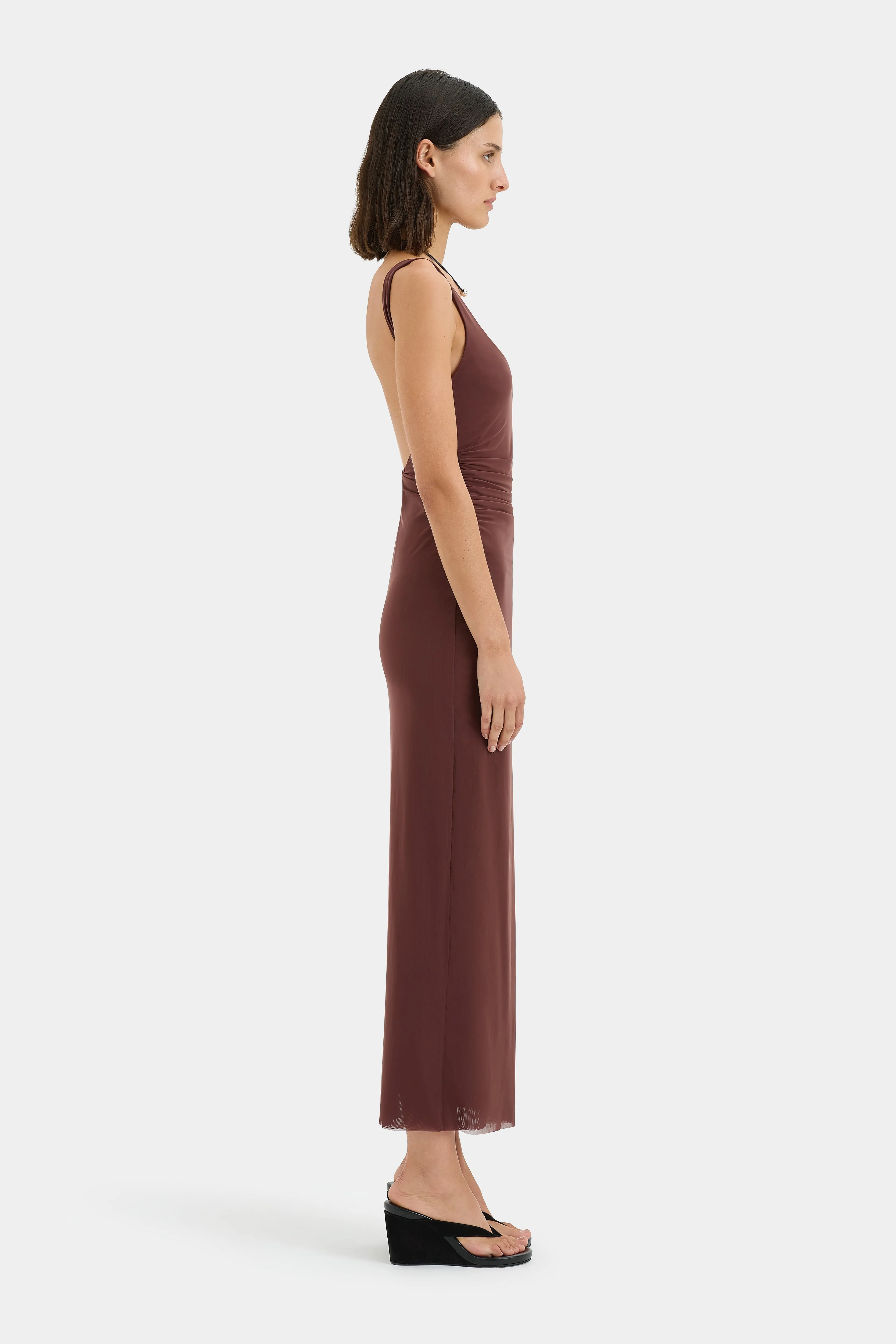 Jacques Twist Midi Dress SIR