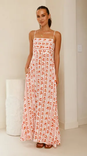 Jaylene Maxi Dress - Floral Love Billy J