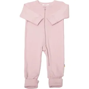 Joha Cotton Pink Jumpsuit with 2 in 1 Foot