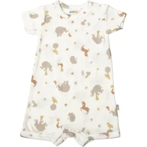 Joha White AOP Romper