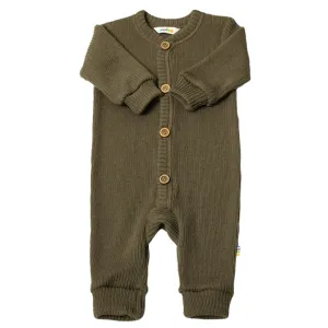 Joha Wool Dark Beige Overalls