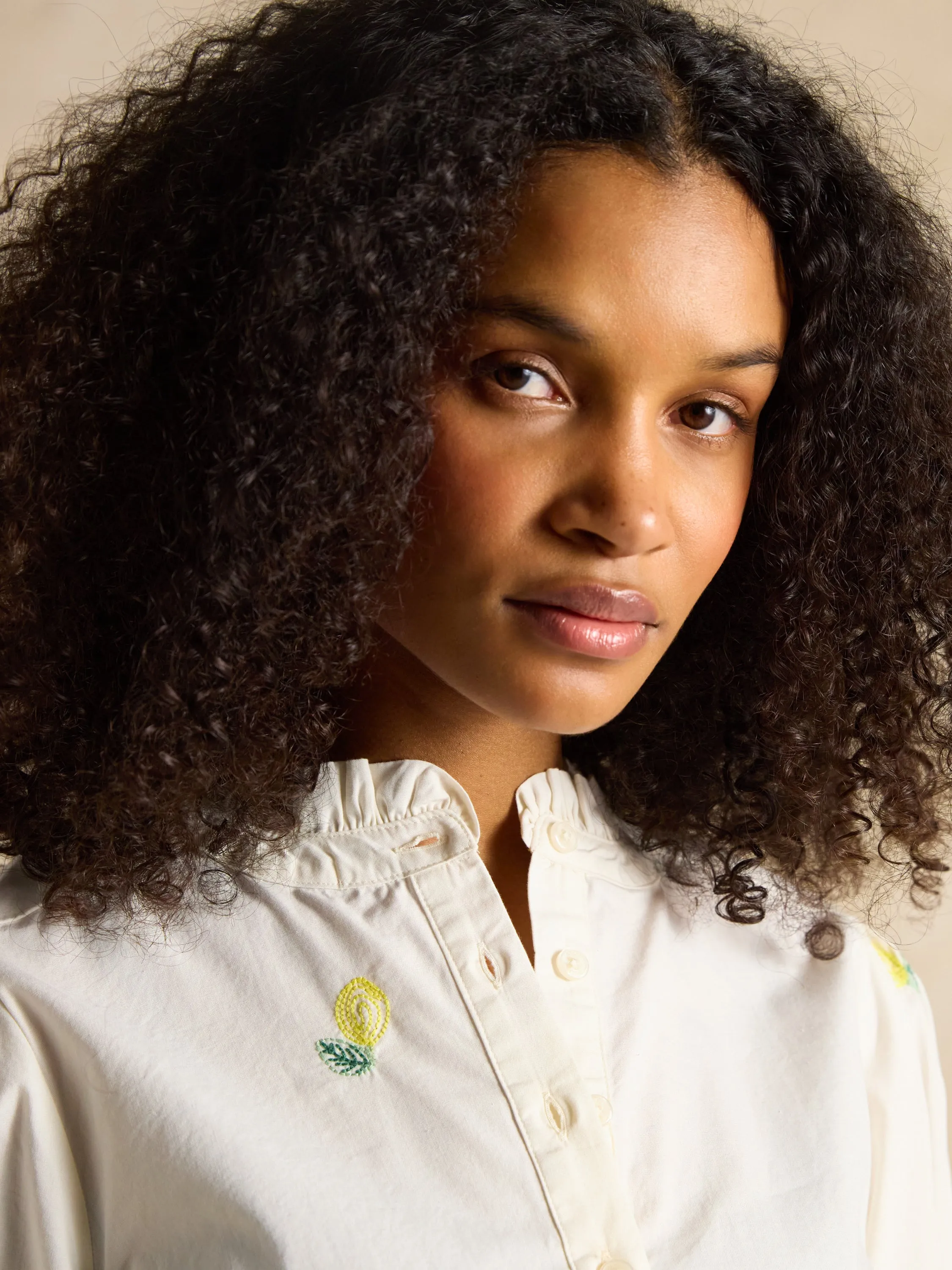 Joules Elle Frill Blouse
