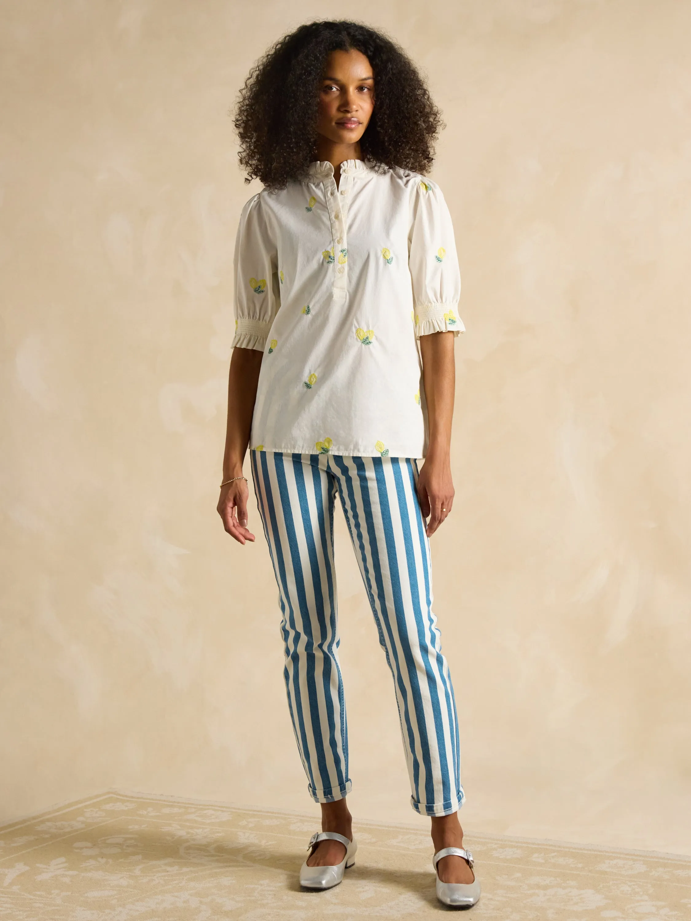 Joules Elle Frill Blouse