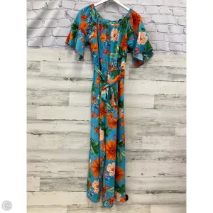 Jumpsuit By Clothes Mentor In Blue & Orange, Size: S