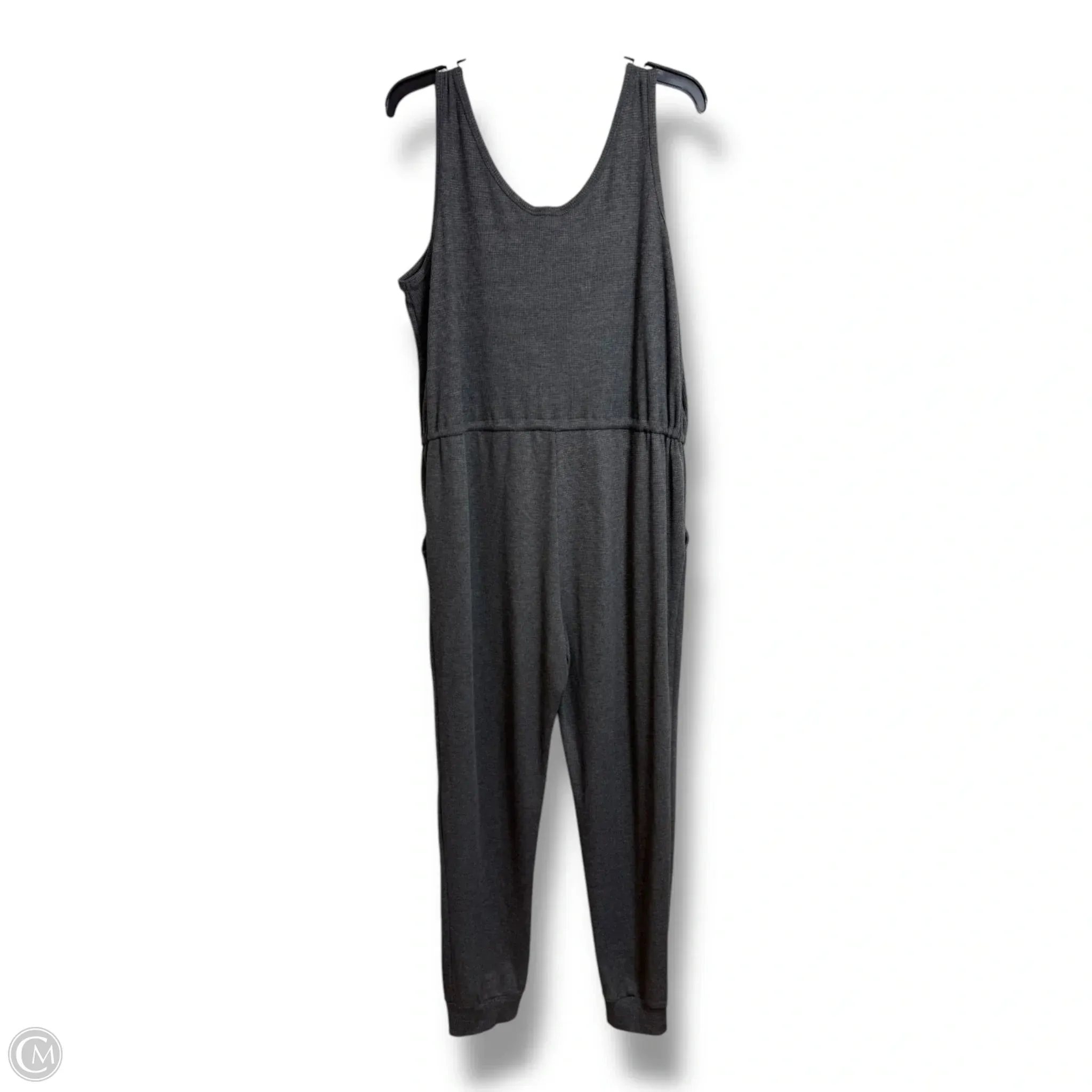 Jumpsuit By Clothes Mentor In Grey, Size: 2x