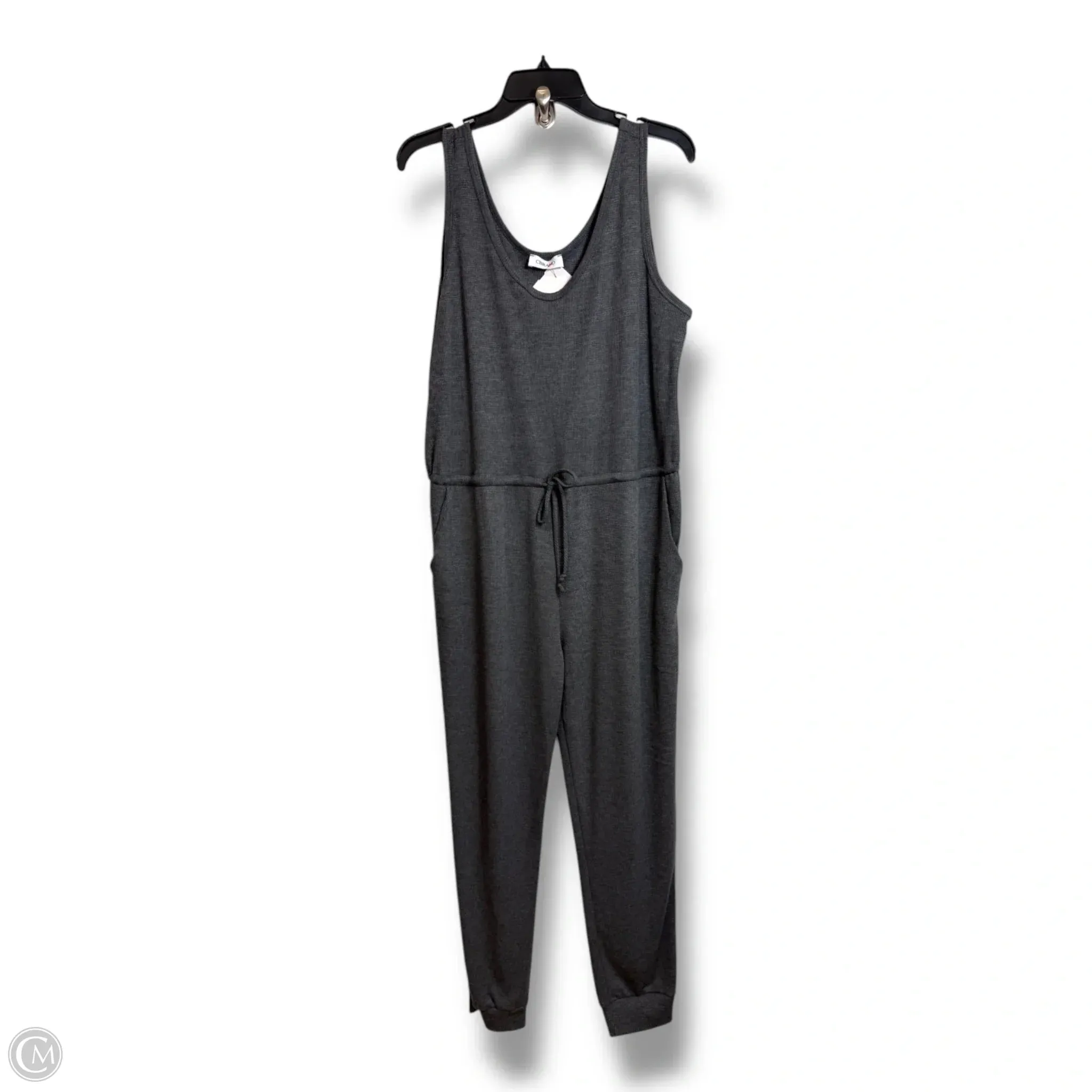 Jumpsuit By Clothes Mentor In Grey, Size: 2x