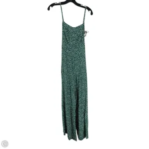 Jumpsuit By Francesca's In Green, Size: Xs